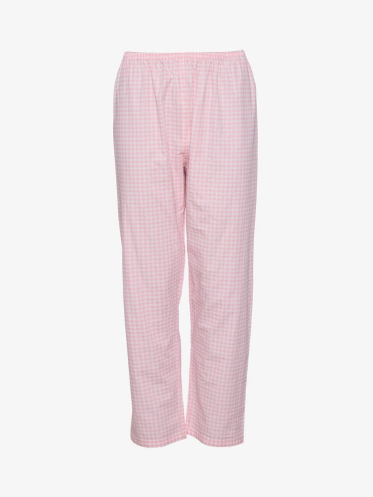 Organic Cotton Top - Pink Checks