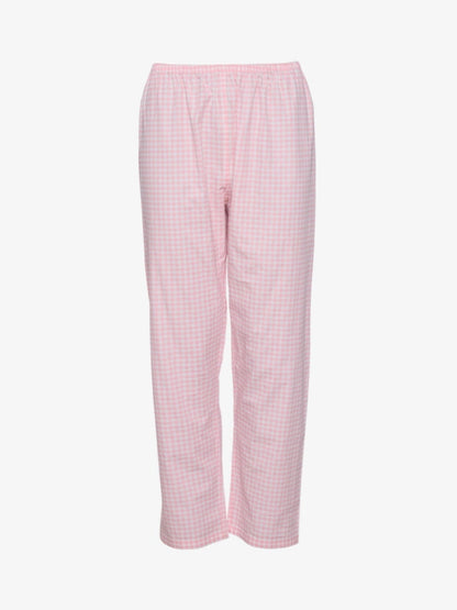 Organic Cotton Top - Pink Checks